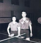 梁丽珍、胡道本获1962年全国乒乓球锦标赛混双冠军