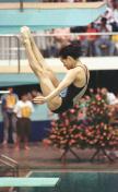 1988年汉城奥运会 高敏获得跳水女子跳板金牌