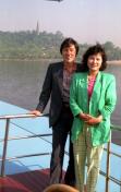 曹薰铉及夫人游览西湖