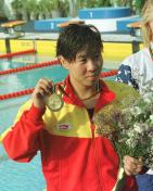 25届奥运会100米蝶泳金牌--钱红