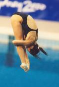 伏明霞获悉尼奥运会女子三米跳板冠军