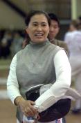 栾菊杰代表加拿大参加世界杯男女花剑赛北京站比赛