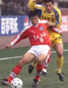 2001年全国足球甲A联赛第二轮，陕西国力战胜云南红塔