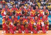 中国女排获26届亚特兰大奥运会亚军
