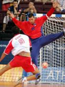 雅典奥运会男子手球斯洛文尼亚不敌克罗地亚