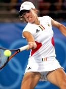 雅典奥运会女子网球单打半决赛 海宁淘汰米斯金娜
