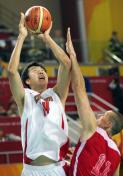 亚运会男篮小组赛 中国领先黎巴嫩
