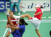 多哈亚运女子藤球双人赛 中国2比0胜菲律宾