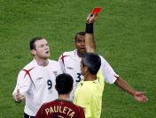 2006德国世界杯1/4决赛 英格兰0比0半场战平葡萄牙