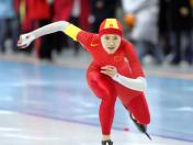 亚冬会女子100米速滑 中国队邢爱华夺冠
