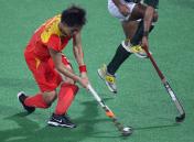 国际曲棍球邀请赛  中国男队以2比2逼平巴基斯坦男队