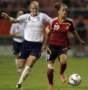 女足世界杯小组赛 德国0比0平英格兰