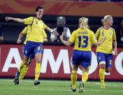 2007女足世界杯B组第三轮  瑞典2比1胜朝鲜遗憾出局