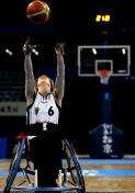 2008国际轮椅篮球邀请赛 德国女队48比43胜日本女队