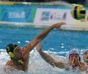 水球公开赛男子组次轮：澳大利亚19比6大胜中国上海
