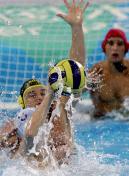 水球公开赛男子组：澳大利亚12比7胜中国夺冠