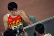 中国田径公开赛 胡凯进男子百米决赛