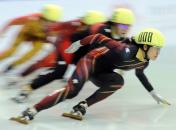 十一运会短道速滑女子1000米1/4决赛