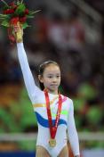 十一运会体操平衡木决赛 上海选手谭思欣夺冠