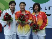 郭晶晶获十一运会女子单人三米板跳水冠军