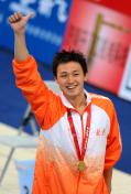 张琳轻取十一运会男子200米自由泳金牌