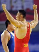山西梁磊获十一运会男子120公斤级自由跤冠军
