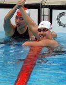 十一运会女子200米蝶泳决赛 刘子歌破世界纪录夺冠