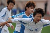 上海队获得十一运会女足铜牌