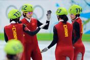 冬奥会短道速滑女子3000米接力半决赛 中国队破冬奥会纪录晋级