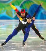 温哥华冬奥会女子500米速滑决赛 李相花摘得金牌