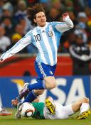 世界杯1/8决赛 阿根廷3比1胜墨西哥