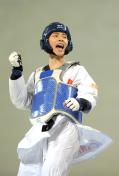 第16届全国跆拳道锦标赛 李来获男子80公斤级冠军