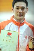第16届全国跆拳道锦标赛 刘哮波获男子 87公斤级冠军