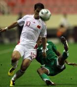 国际足球友谊赛 国奥队0比0平沙特国奥队