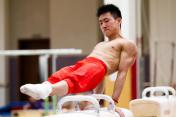 中国体操队备战伦敦奥运会