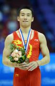 全国体操锦标赛 八一队肖钦获鞍马冠军