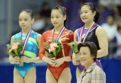 全国体操锦标赛 上海队眭禄获女子自由操冠军