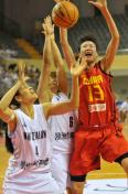 四国女篮奥运备战赛 中国队79比73胜新西兰队