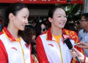 中国花游队出征伦敦奥运