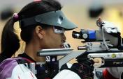 伦敦奥运会女子10米气步枪预赛 中国两女将顺利晋级决赛