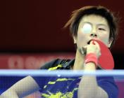 奥运会乒乓球女单第三轮 丁宁胜对手晋级