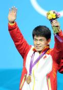 奥运会举重男子69公斤级决赛 中国选手林清峰勇夺金牌