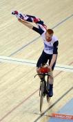 奥运场地自行车男子团体追逐赛 英国队夺冠