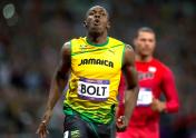 奥运会男子100米短跑决赛 博尔特创赛会纪录蝉联冠军