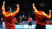 奥运会乒乓球女团决赛 中国队完胜对手夺冠