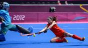 伦敦奥运女子曲棍球 中国不敌澳大利亚名列第六