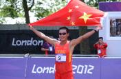 伦敦奥运会男子50公里竞走 司天峰摘铜