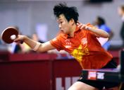 巴黎世乒赛   中国选手胡丽梅在资格赛首轮战胜对手