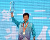 全运会马拉松赛男子组 青海选手尹顺金夺冠