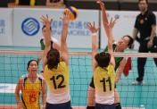 全运会女排小组赛 北京3比1胜浙江